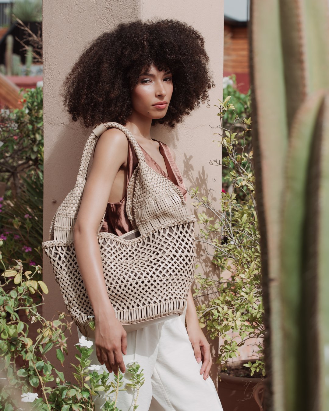 Margarita woven tote — RAFE New York